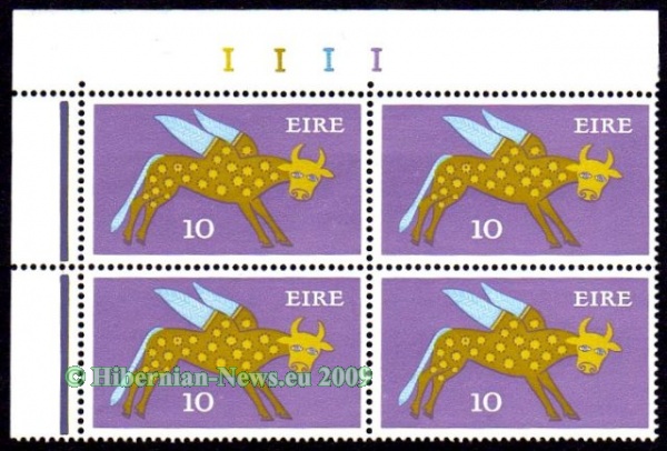 1971-74 Gerl Decimal 10p ox with lavender outline