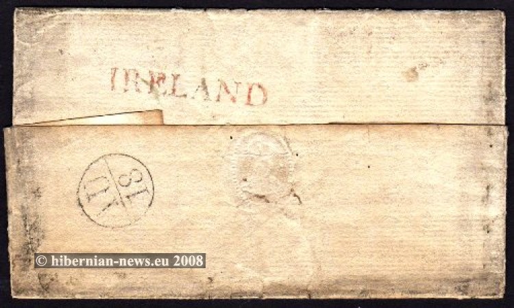 1790 Wrapper with Enniskillen SL, Bishop and IRELAND