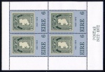 1972 First Stamp mini-sheet miscut to the left