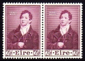 1952 Moore 2½d with printing flaws