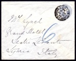 Forerunner: GB 1892 Court size envelope 2½d with wmk.