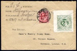 Great Southern and Western Railway, 1900 2d grey-green