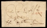 1797 EL from Armagh to London with straight-line ARMAGH