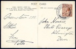 1931 Advertising postcard R.M.S. Baltic