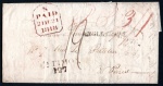 1818 EL with scarce abbrev. Mileage ES.TYMON/127 and high pre-payment