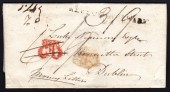 1820 Money Letter with very fine Inspectors Crown F